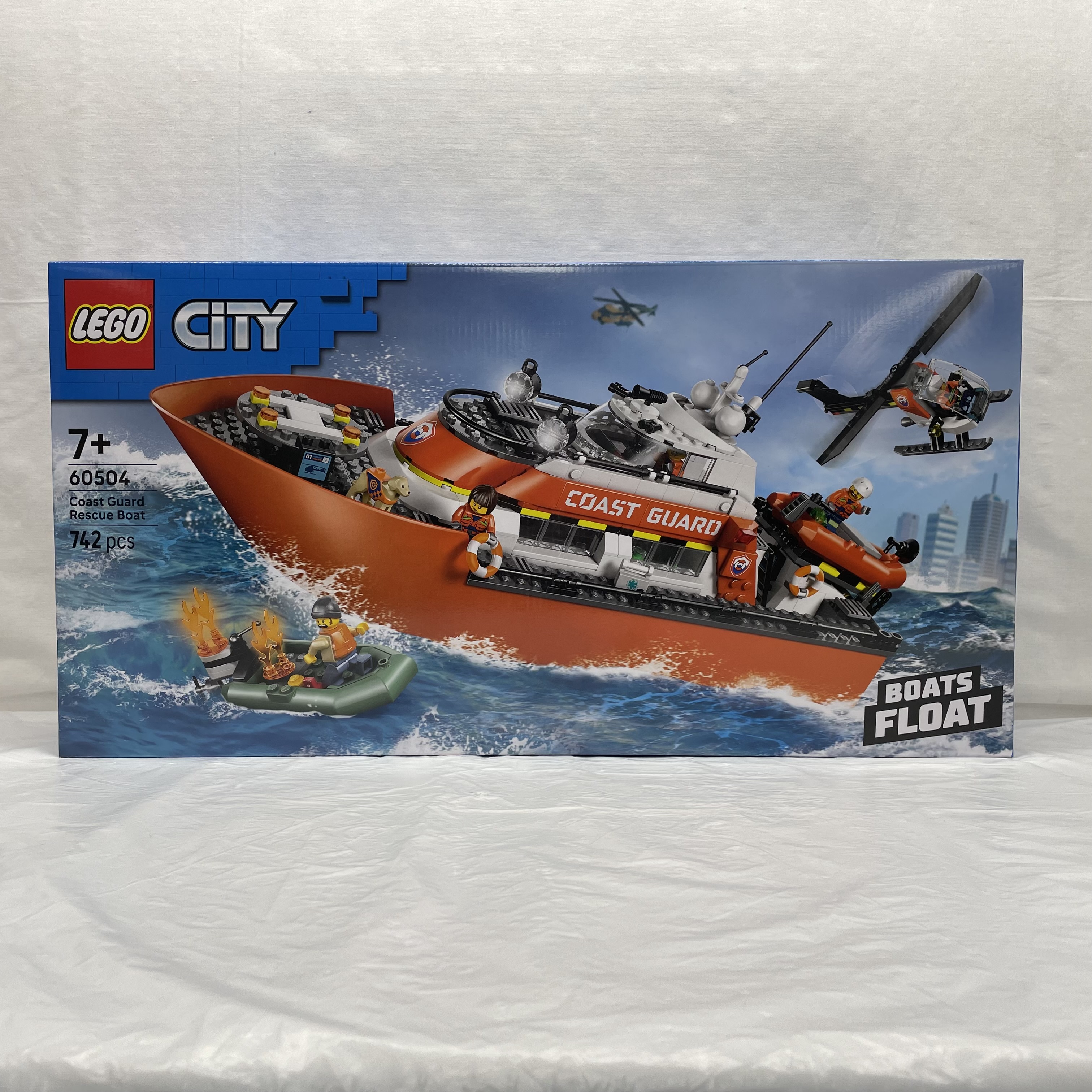 レゴ シティ 沿岸警備隊レスキュー ボート&ヘリコプター #60504