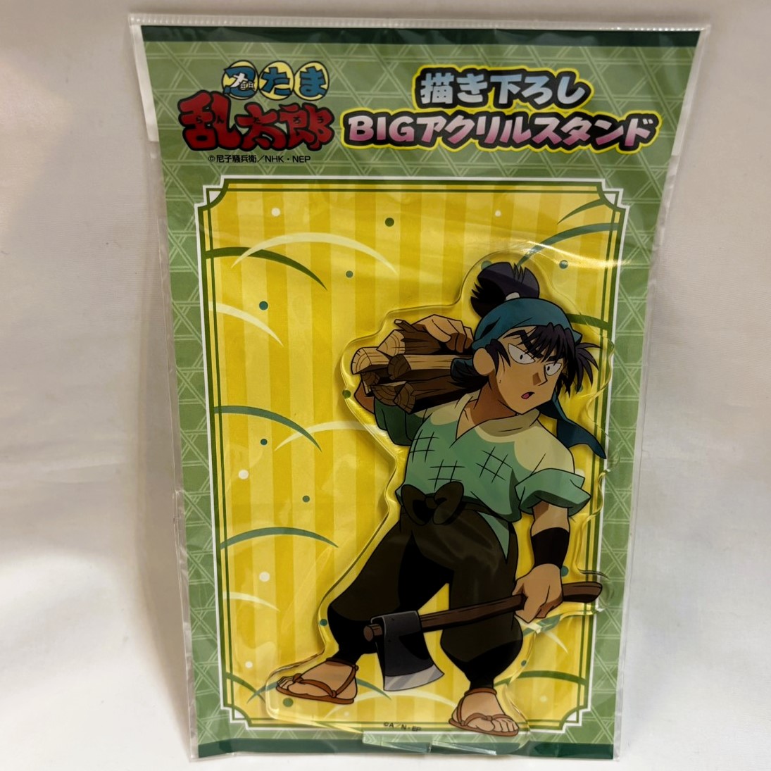Nintama Rantaro x Don Quijote Extracurricular Activities Arc Original Illustration BIG Acrylic Stand   Kema Tomesaburo