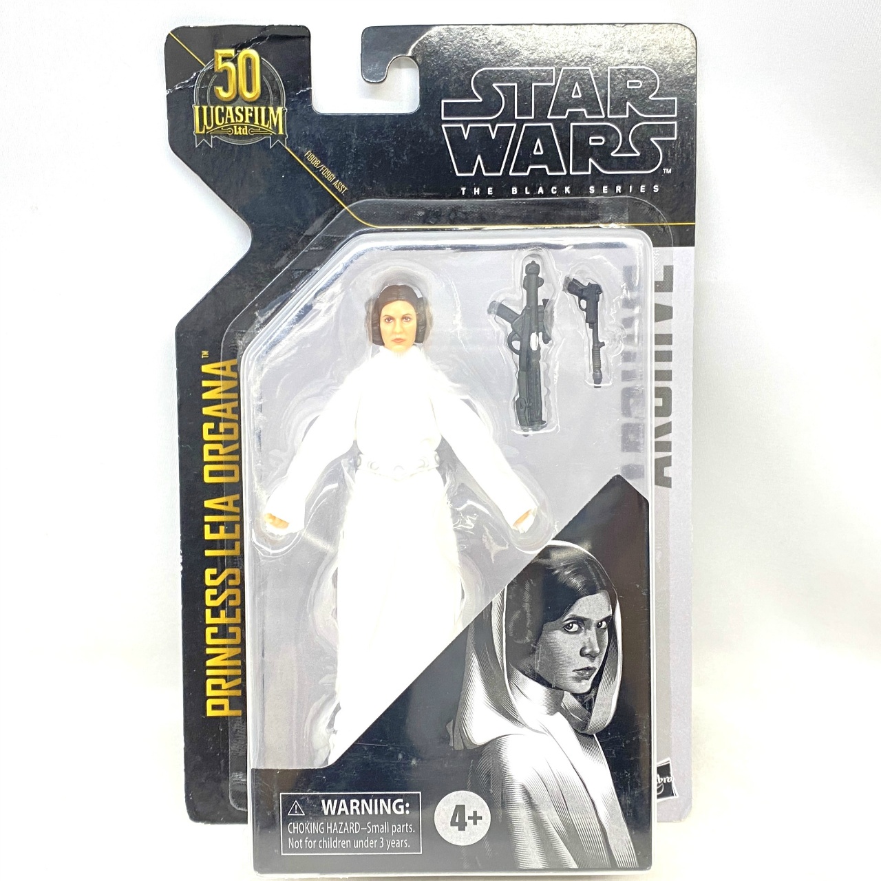 ハズブロ スター・ウォーズ ブラックシリーズ 6インチフィギュア レイア・オーガナ 50周年記念