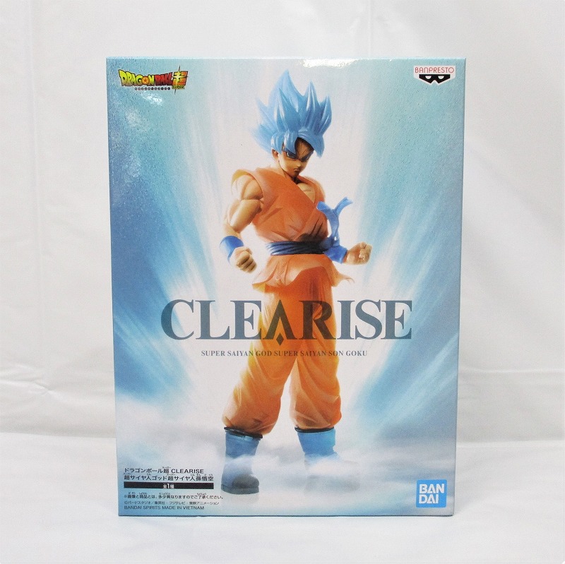 ドラゴンボール超 CLEARISE 超サイヤ人ゴッド超サイヤ人孫悟空 2545864