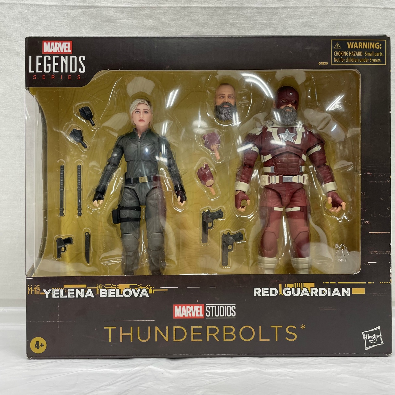 ハズブロ マーベルレジェンド エレーナ・ベロワ&レッド・ガーディアン [サンダーボルツ*] 2パック 6インチアクションフィギュア