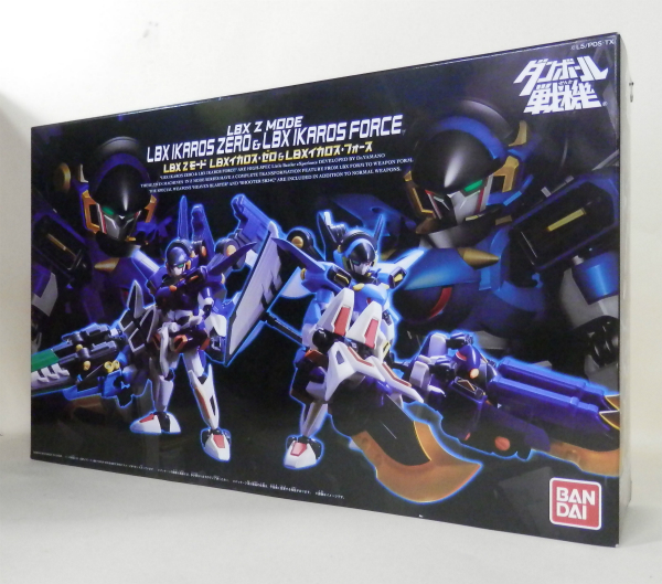 ダンボール戦機 LBX Z-モードシリーズ LBX イカロス・ゼロ&イカロス・フォース 塗装済み完成品