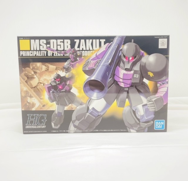 HGUC 1/144 ザクⅠ 黒い三連星仕様(バンダイスピリッツ版)