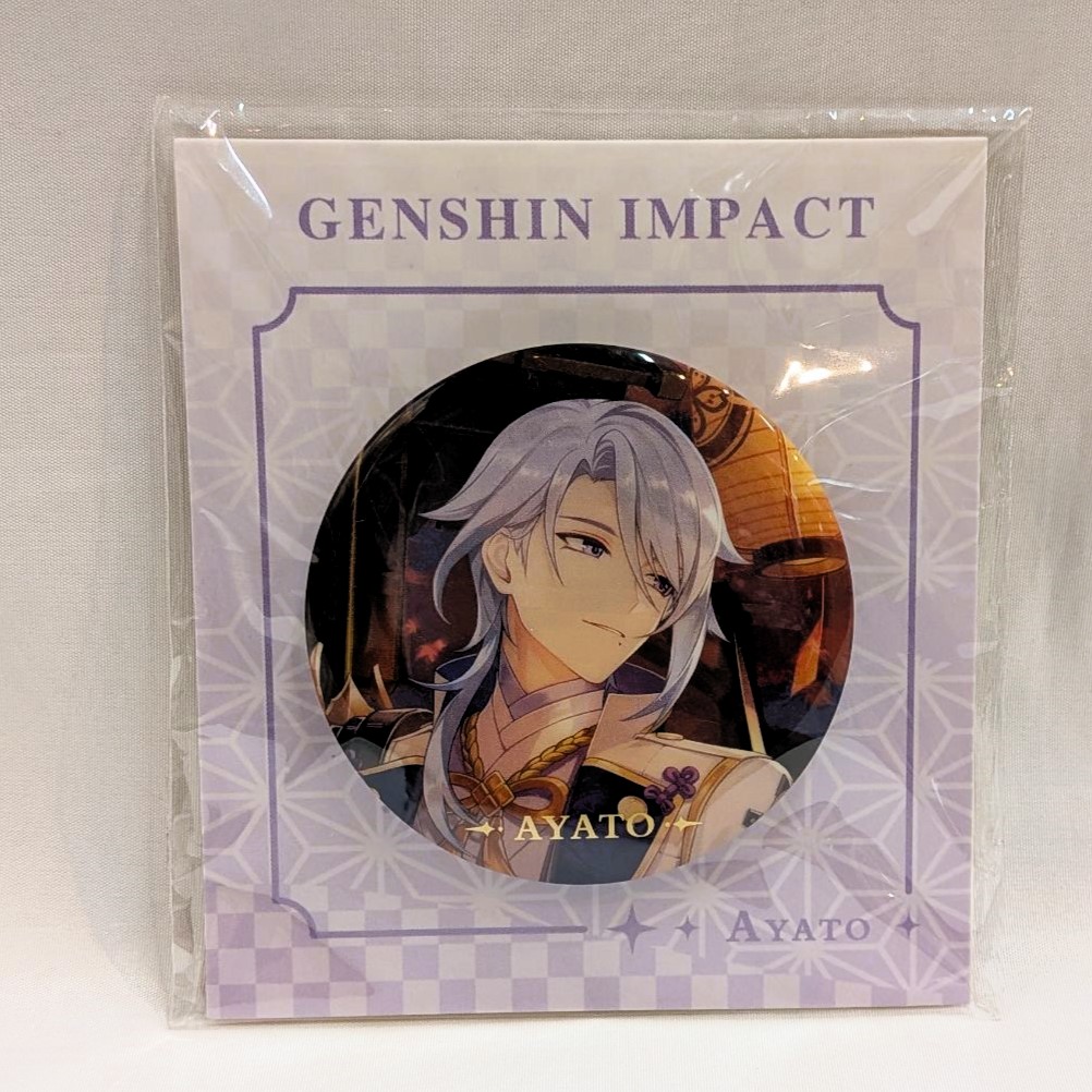 原神 テーマシリーズ キャラクター缶バッジ 神里綾人