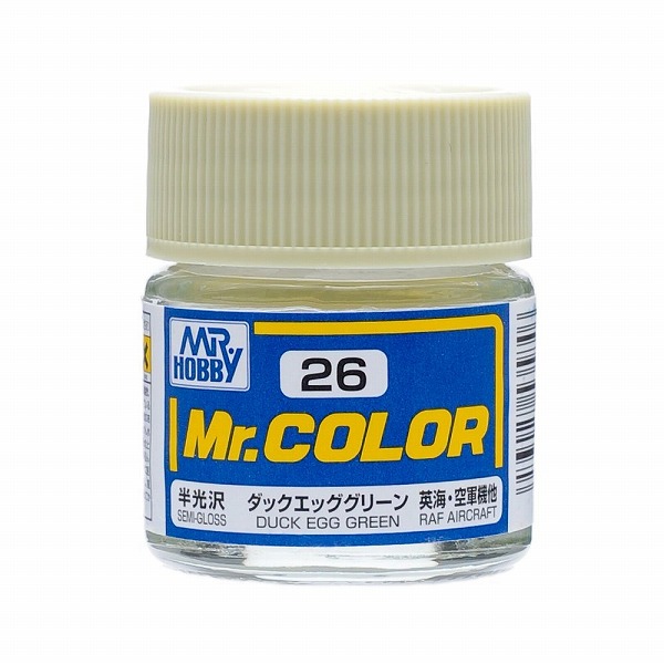 GSIクレオス Mr.カラー C26 ダックエッググリーン(旧)