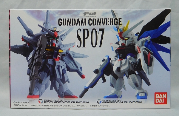 FW ガンダムコンバージ SP07 フリーダムガンダム&プロヴィデンスガンダム
