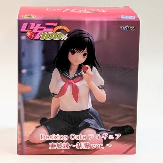 タイトー いちご100% Desktop Cute フィギュア 東城綾～制服ver.～