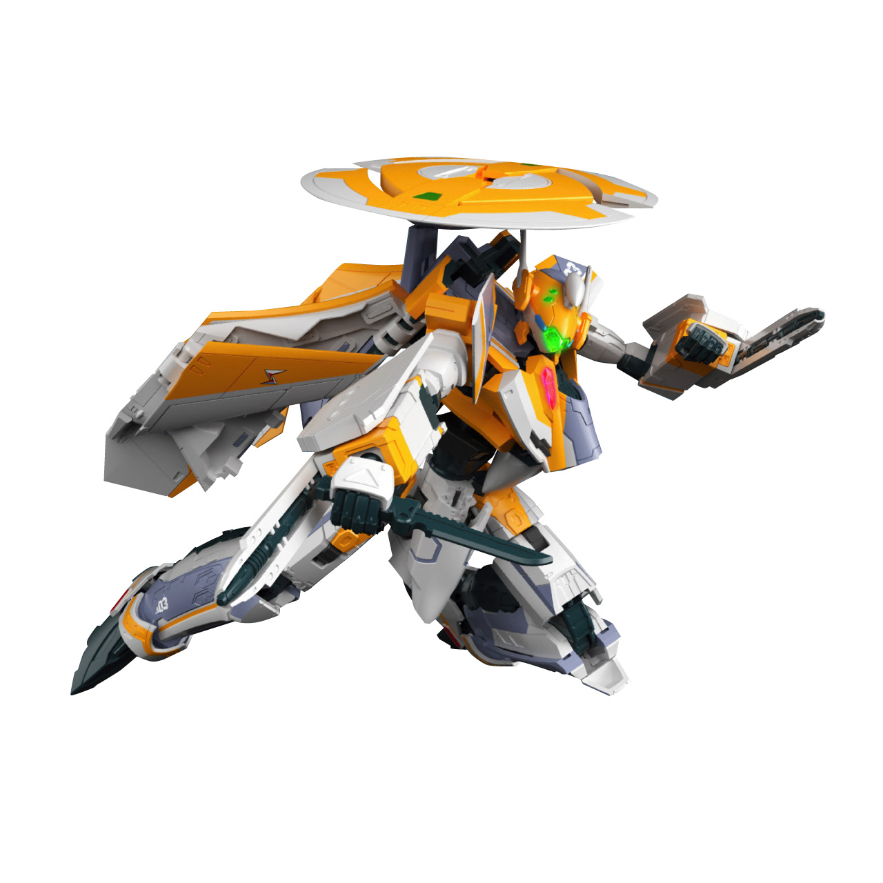 HG 1/100 VF-31E ジークフリード(チャック・マスタング機)