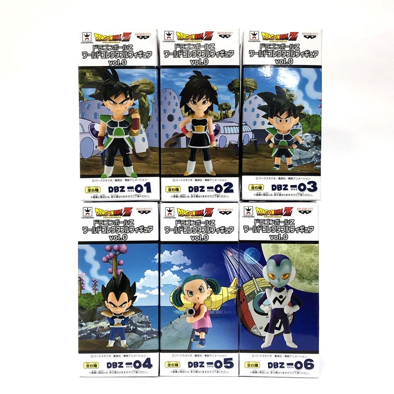 ドラゴンボールZ ワールドコレクタブルフィギュア Vol.0 6種セット 49474