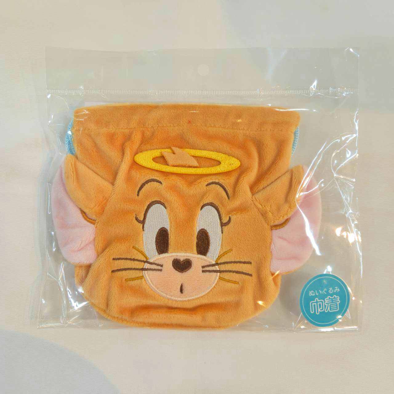 トムとジェリー ぬいぐるみ巾着 天使ジェリー