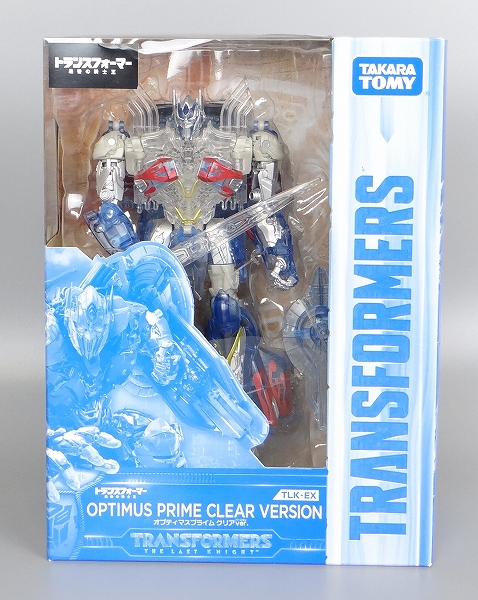 セブンネット限定 トランスフォーマー最後の騎士王 TLK-EX オプティマスプライム クリア Ver.