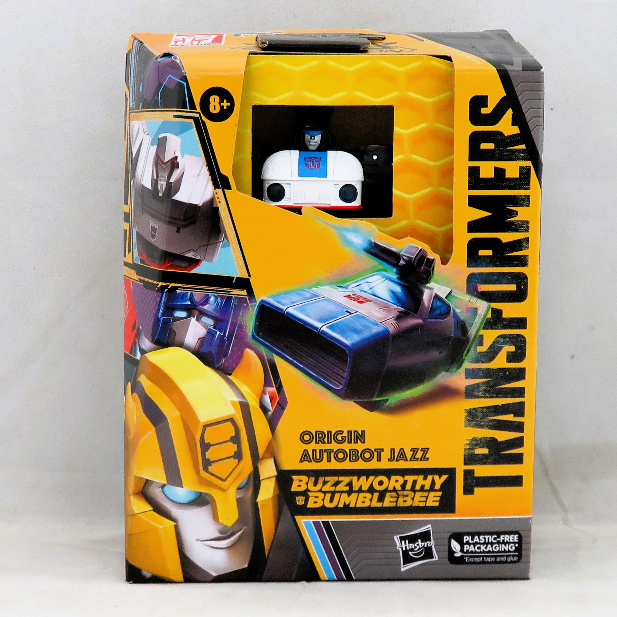 ハズブロ トランスフォーマー バズワーシー オリジン オートボット ジャズ