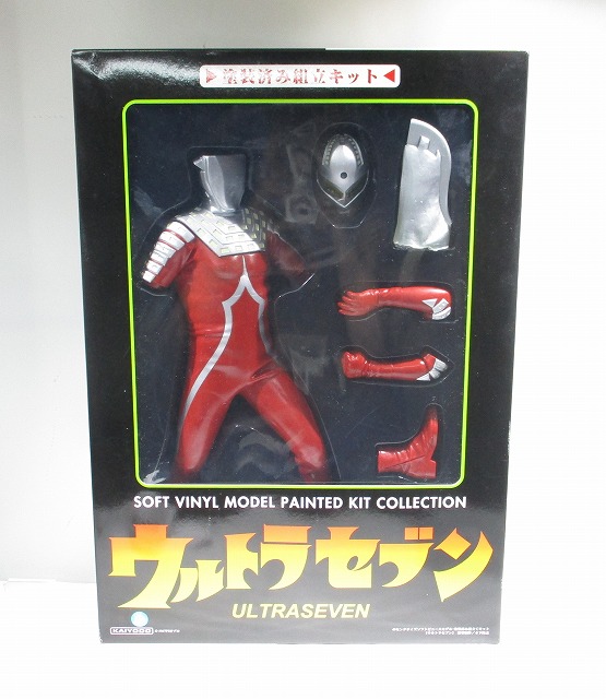 海洋堂 ウルトラセブン 未組み立てキット 美品】海洋堂 ウルトラセブン