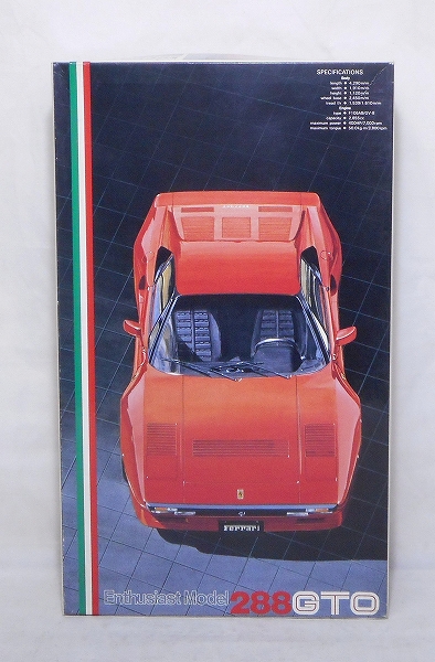 フジミ 1/24 エンスージアストモデル 22 フェラーリ 288GTO プラモデル