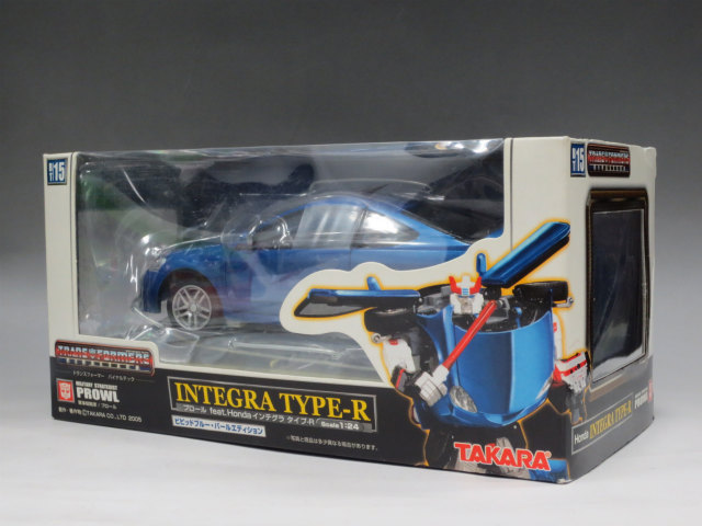 トランスフォーマーバイナルテック BT-15 プロール feat.Honda インテグラ タイプ-R ビビッドブルー･パールエディション