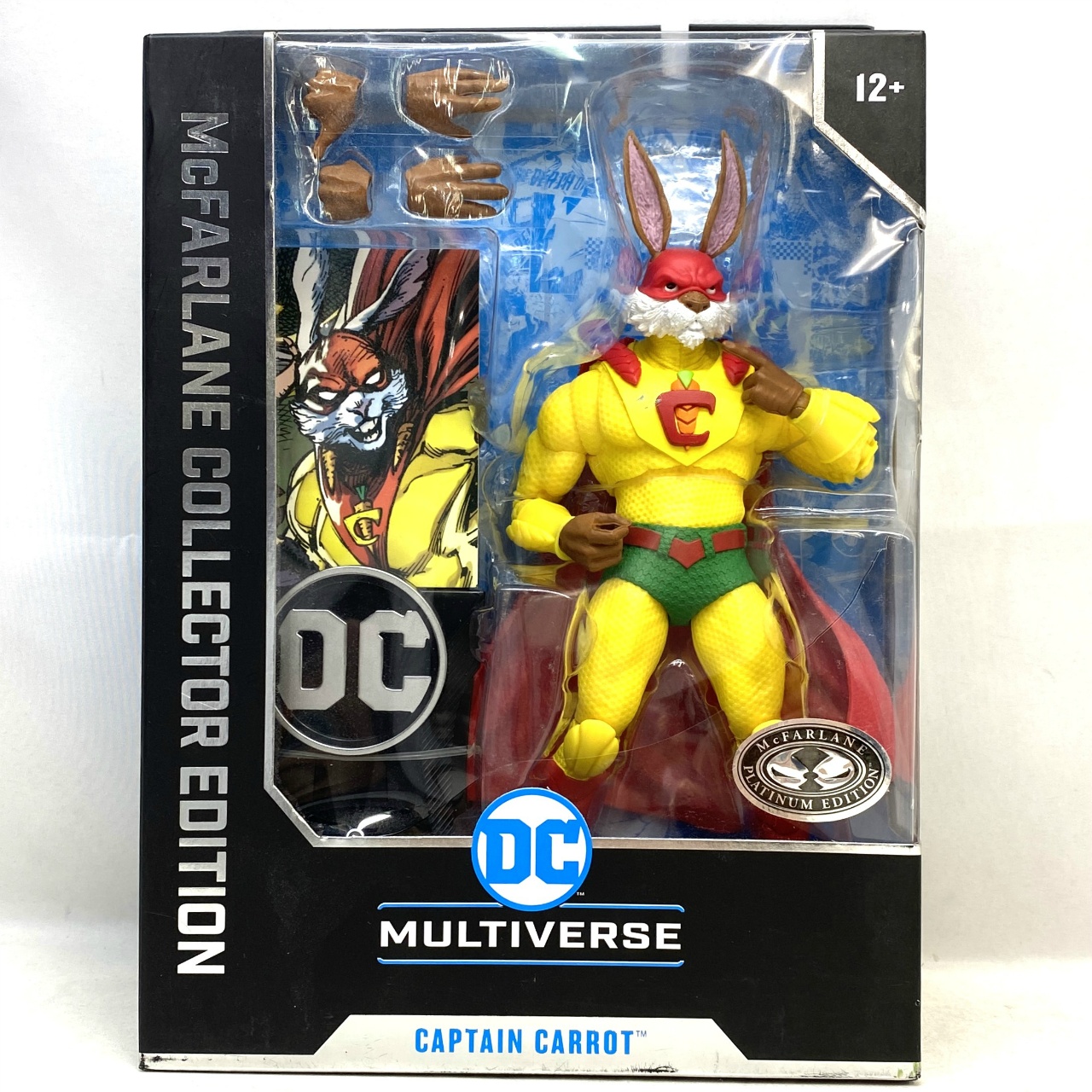 マクファーレントイズ DCマルチバース マクファーレンコレクターエディション #8 キャプテン・キャロット [Justice League Incarnate] プラチナムエディション 7インチアクションフィギュア