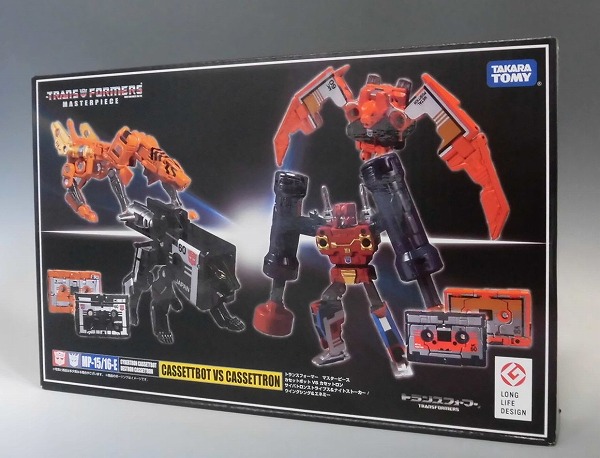 タカラトミーモール限定 トランスフォーマーマスターピース MP15/16-E カセットボット VS カセットロン