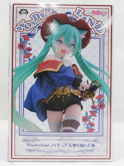 タイトー 初音ミク Wonderland フィギュア 長靴を履いた猫