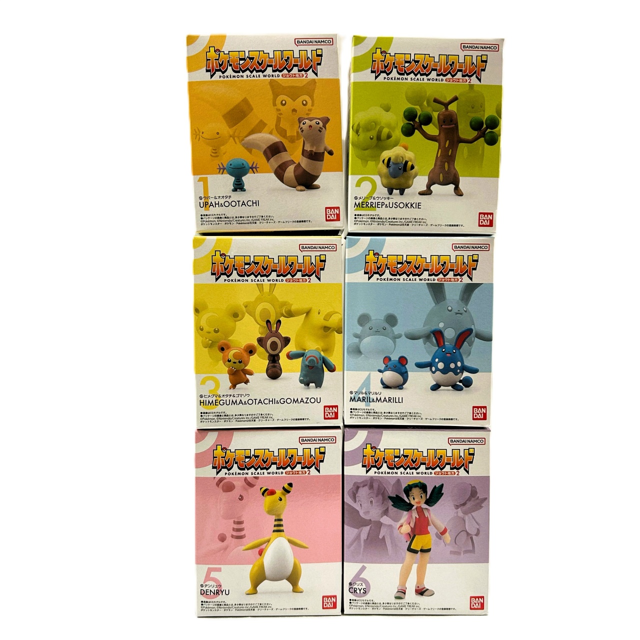 ポケモンスケールワールド ジョウト地方2セット
