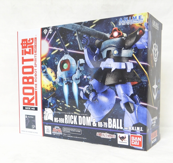 魂ウェブ限定 ROBOT魂 MS-09R リック・ドム&RB-79 ボール ver. A.N.I.M.E.