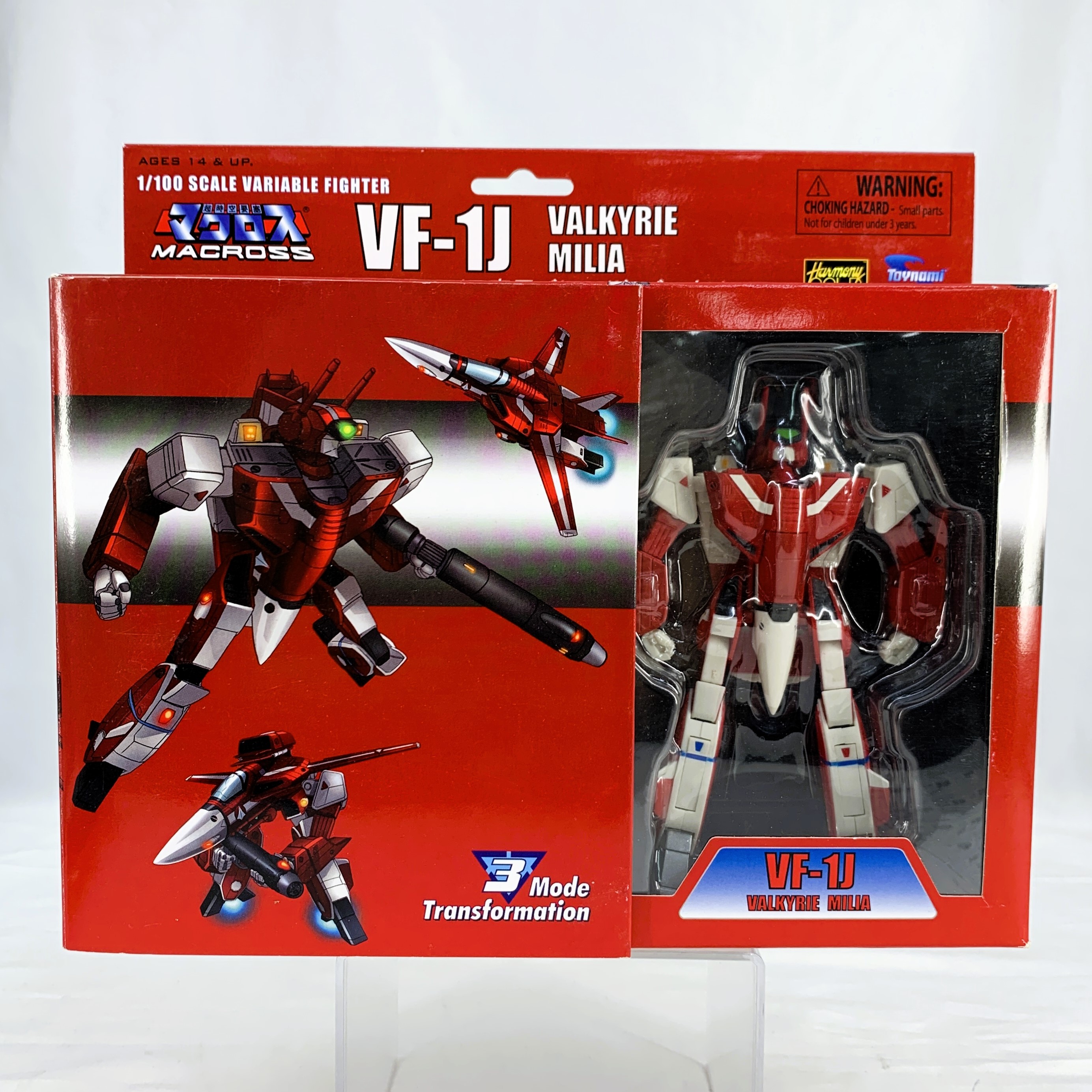 トイナミ 1/100 超時空要塞マクロス VF-1J ミリア専用バトロイド・バルキリー