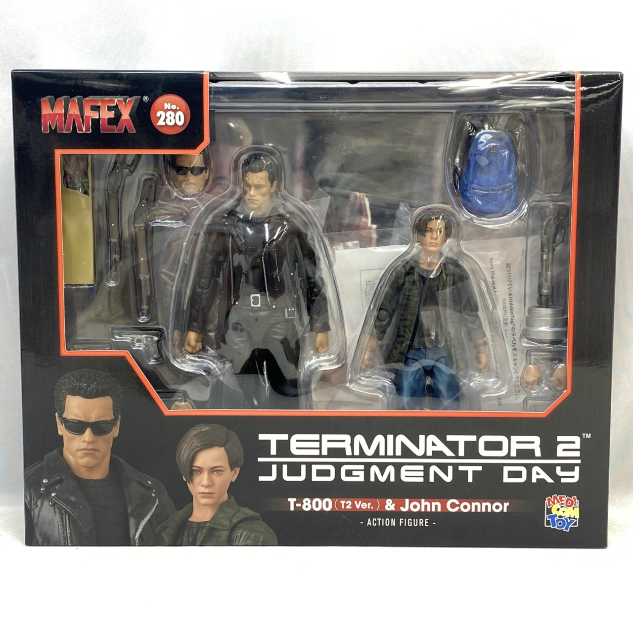 メディコム・トイ MAFEX No.280 T-800(T2 Ver.) & ジョン・コナー