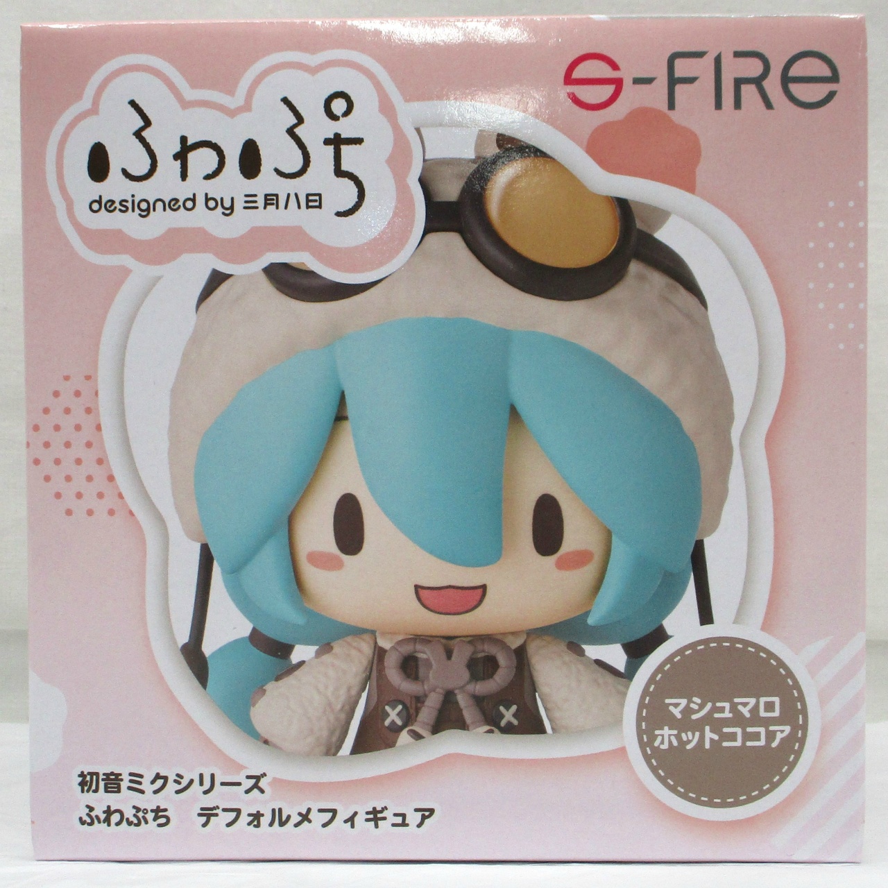 初音ミクシリーズ　ふわぷち　デフォルメフィギュア　マシュマロホットココア