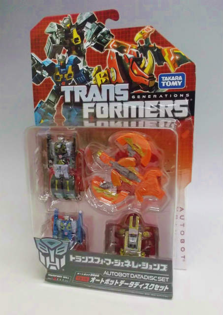 トランスフォーマージェネレーションズ TG15 オートボットデータディスクセット