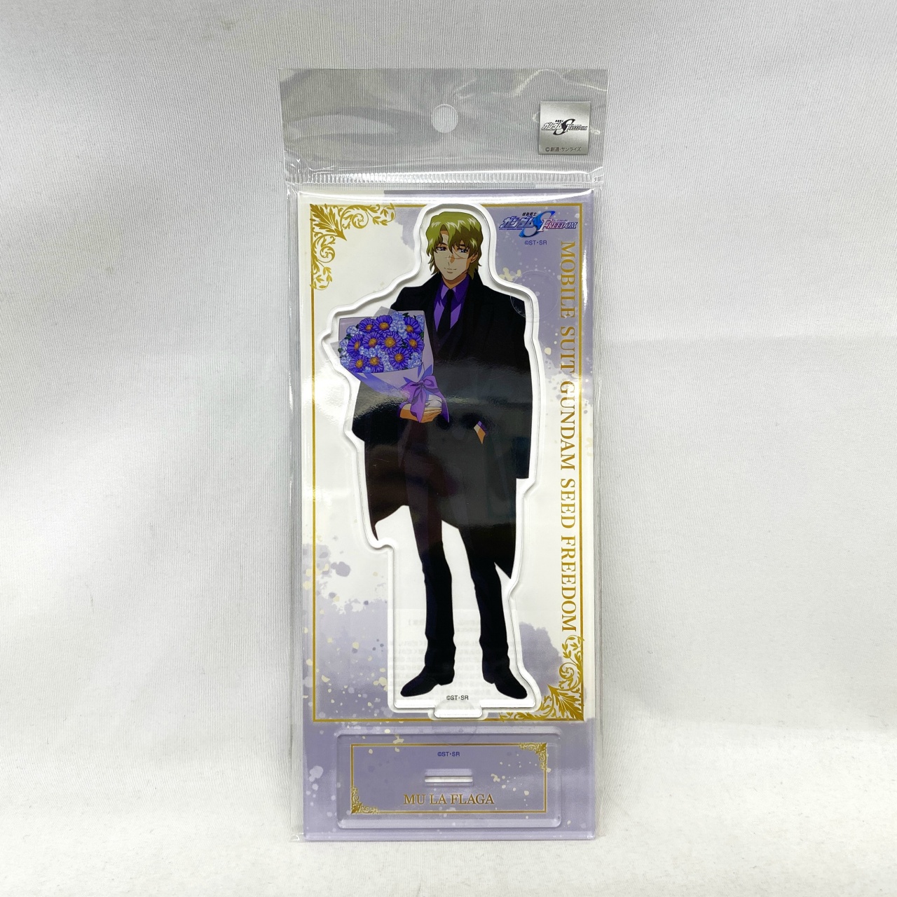 劇場版『機動戦士ガンダムSEED FREEDOM』 アクリルスタンド/ムウ・ラ・フラガ 〈花束〉