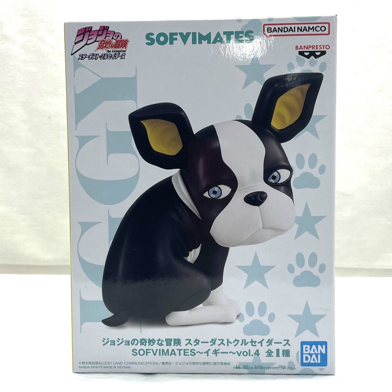 バンダイスピリッツ ジョジョの奇妙な冒険 スターダストクルセイダース SOFVIMATES～イギー～vol.4