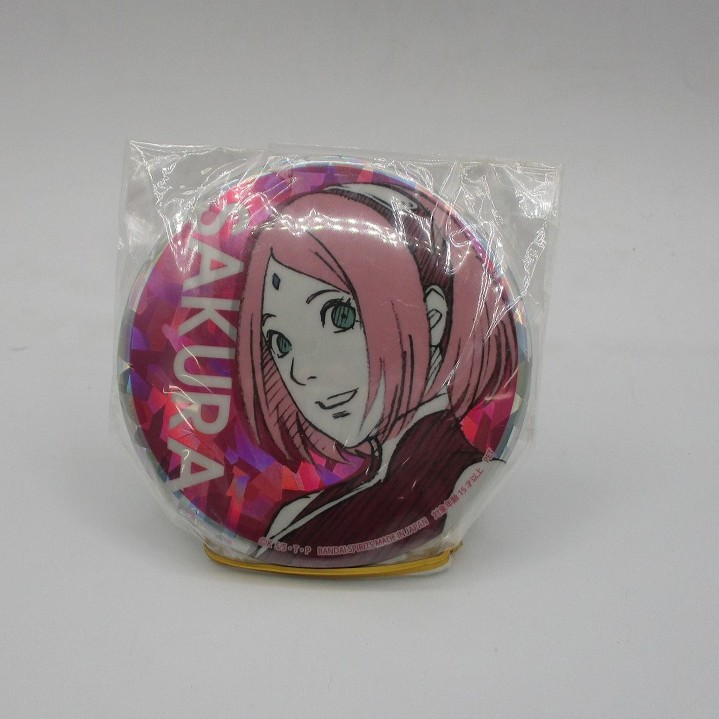 春野サクラ缶バッジ～シャイニーカラーver.～ 「BORUTO-ボルト- NARUTO NEXT GENERATIONS & NARUTO-ナルト- 疾風伝」 セガ限定