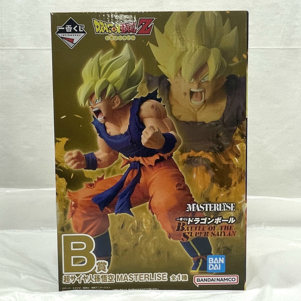 一番くじ ドラゴンボール BATTLE OF THE SUPER SAIYAN B賞 超サイヤ人孫悟空 MASTERLISE
