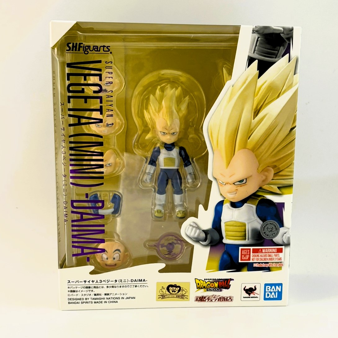 S.H.Figuarts スーパーサイヤ人3ベジータ(ミニ)-DAIMA-