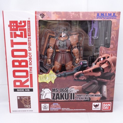 ROBOT Tamashii 193 MS-06S Zaku II Char Custom Model Ver. A.N.I.M.E.