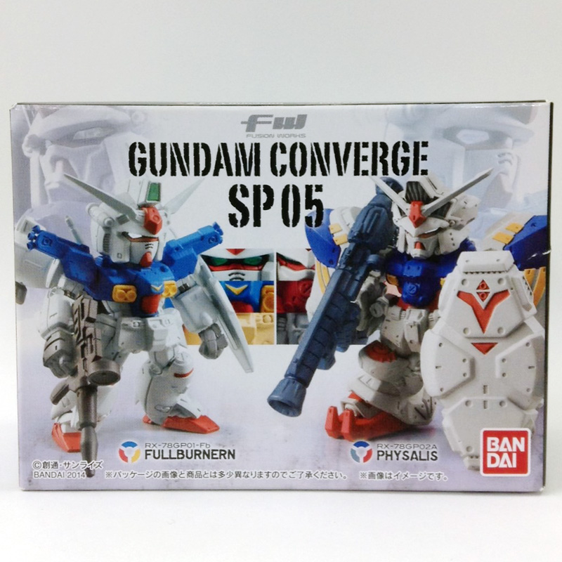 FW Gundam Converge SP05 GP-01Fb (Full Burnian) and GP-02A (Physalis)