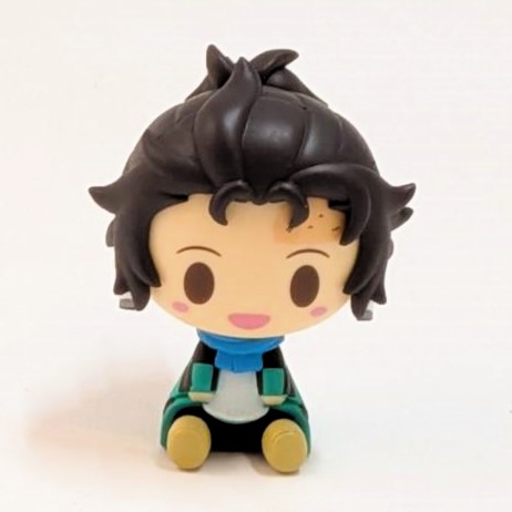 Ichiban Kuji Demon Slayer: Kimetsu no Yaiba – Swing Your Blade and Set Your Heart Ablaze – Prize F: Chokonokko Figure – Mugen Train Arc – Tanjiro Kamado (secret)
