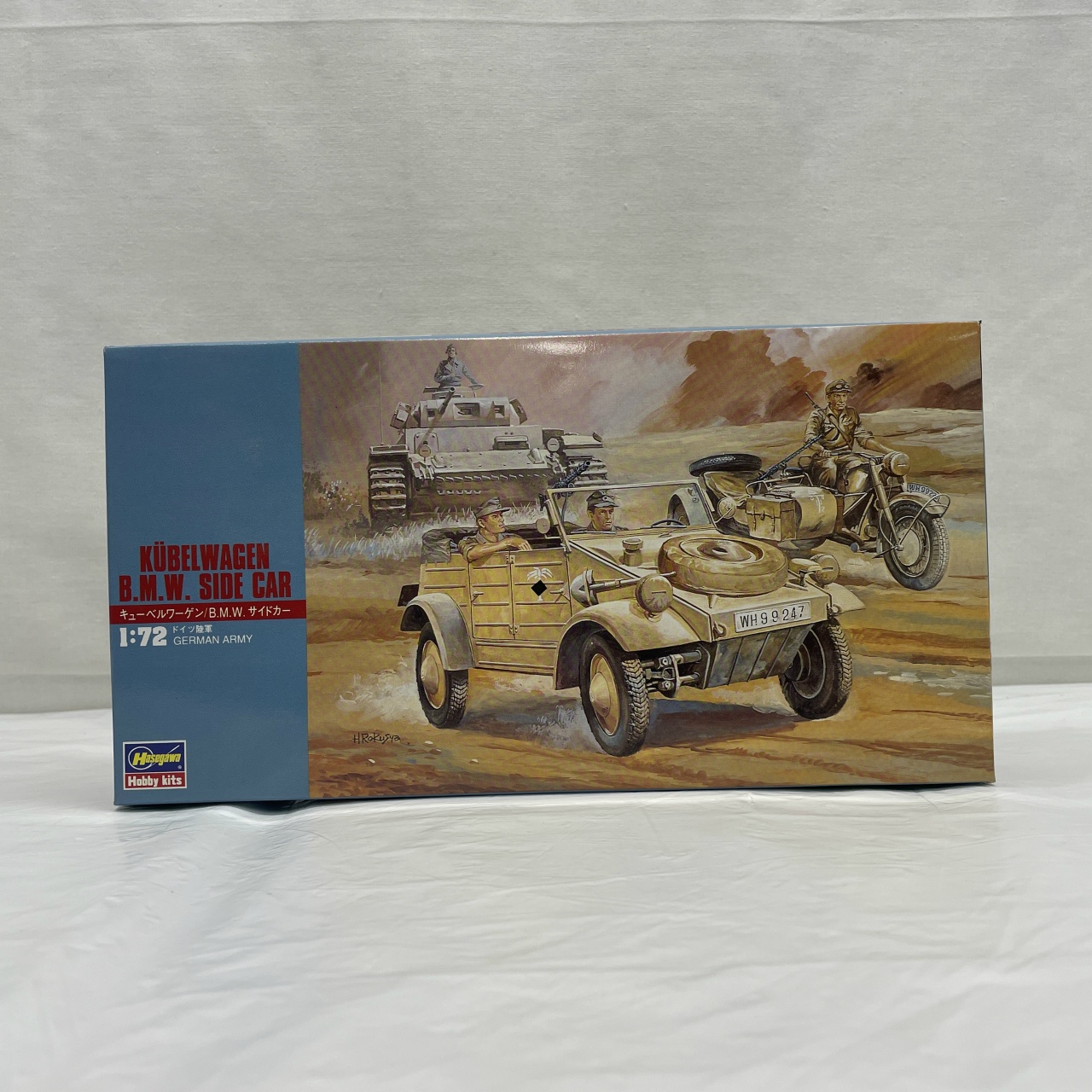 1/72 キューベルワーゲン B.M.W.サイドカー