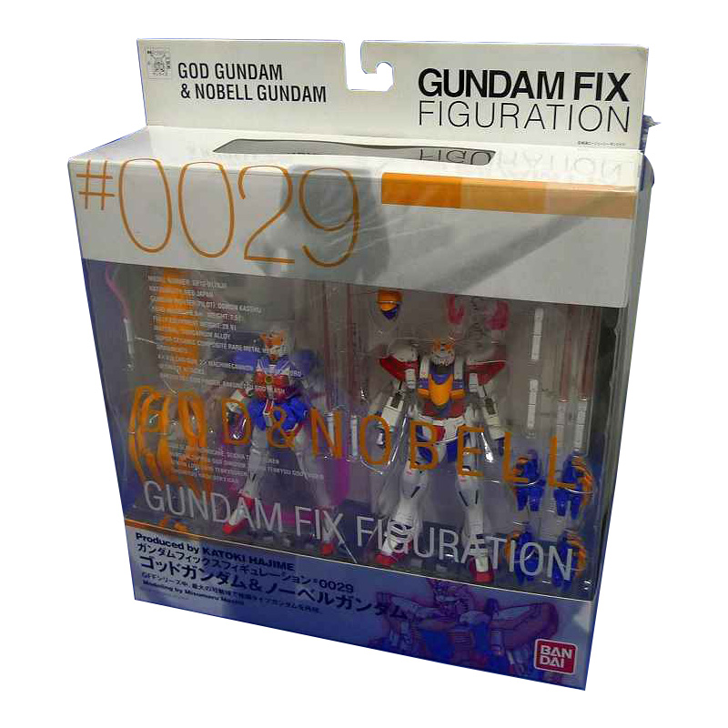 FIX #0029 GF13-017NJII ゴッドガンダム&GF13-050NSW ノーベルガンダム