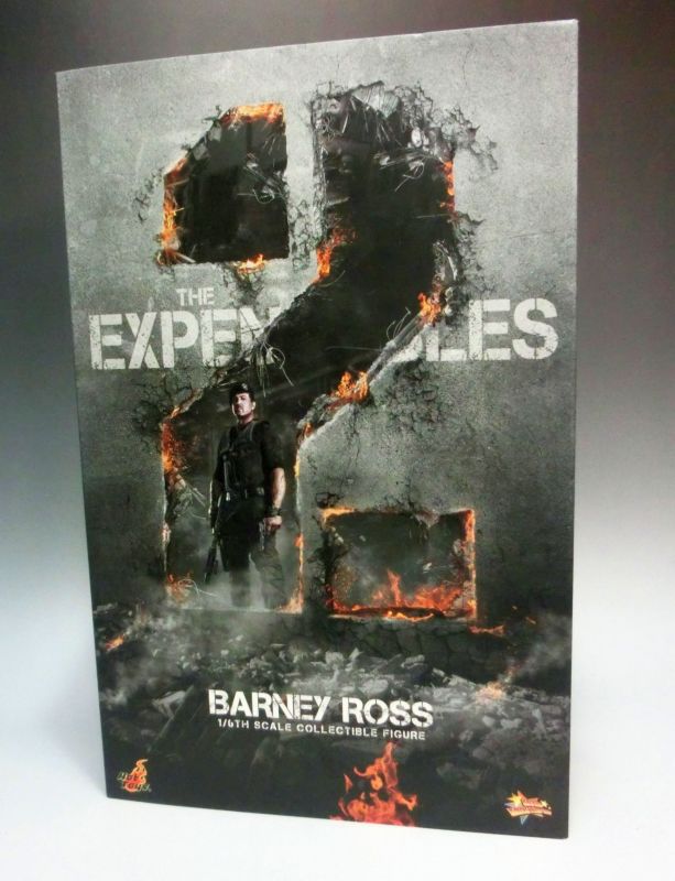 HOT TOYS Movie Masterpiece MMS194 Barney Ross Expendables 2 Version