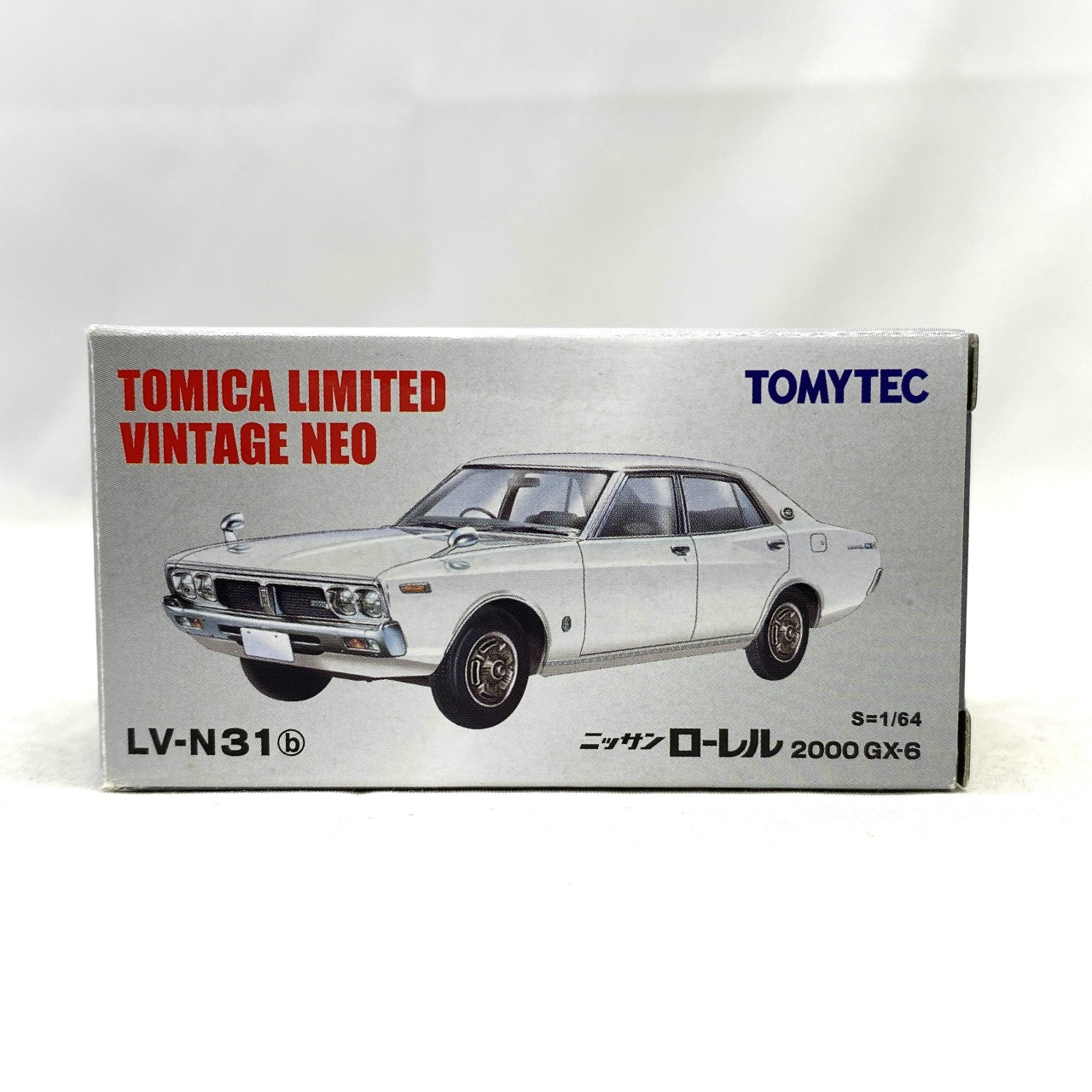 トミーテック トミカリミテッドヴィンテージネオ LV-N31b 日産ローレル2000GX-6(白)