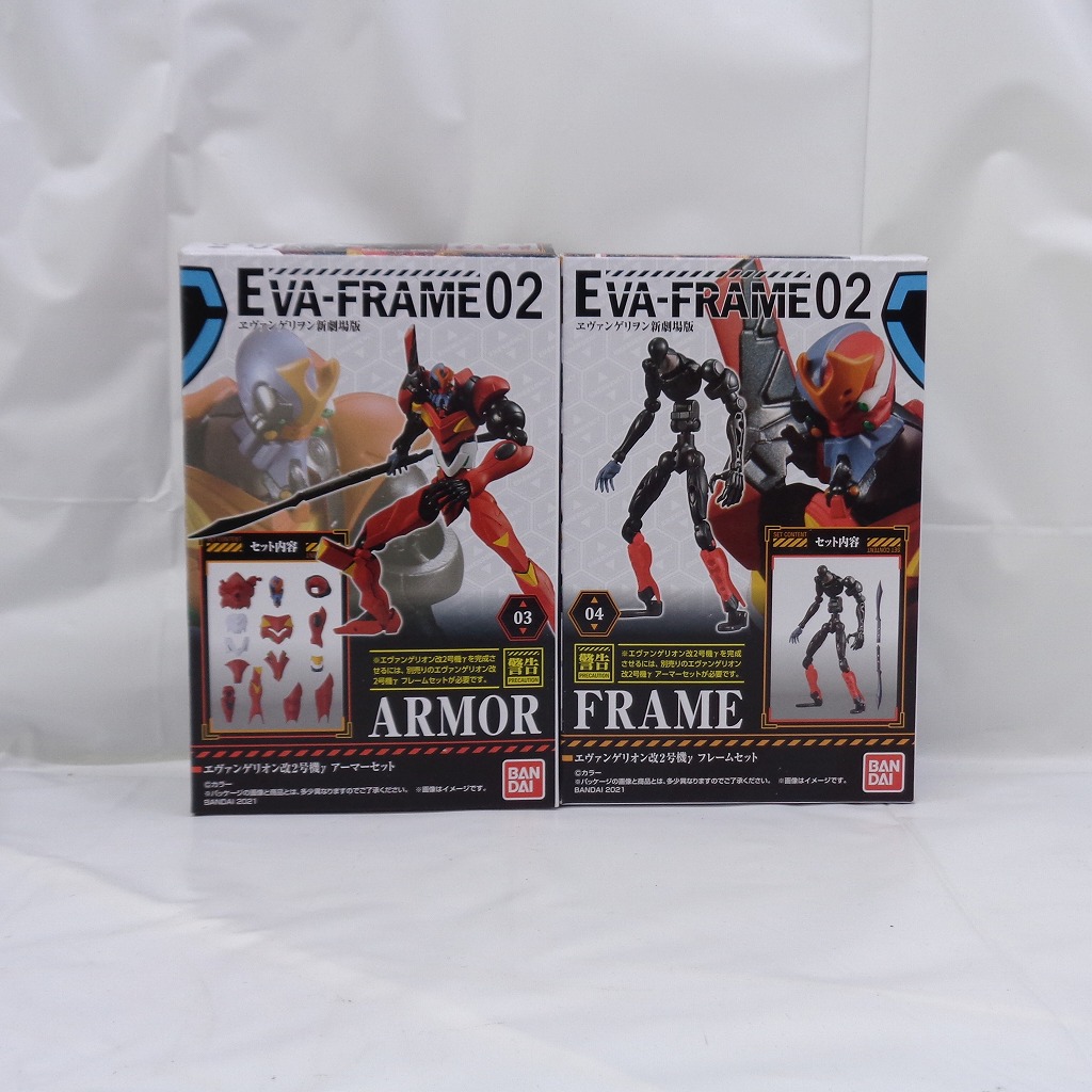 EVA-FRAME:ヱヴァンゲリヲン新劇場版02 改2号機γ  フレーム&アーマーセット