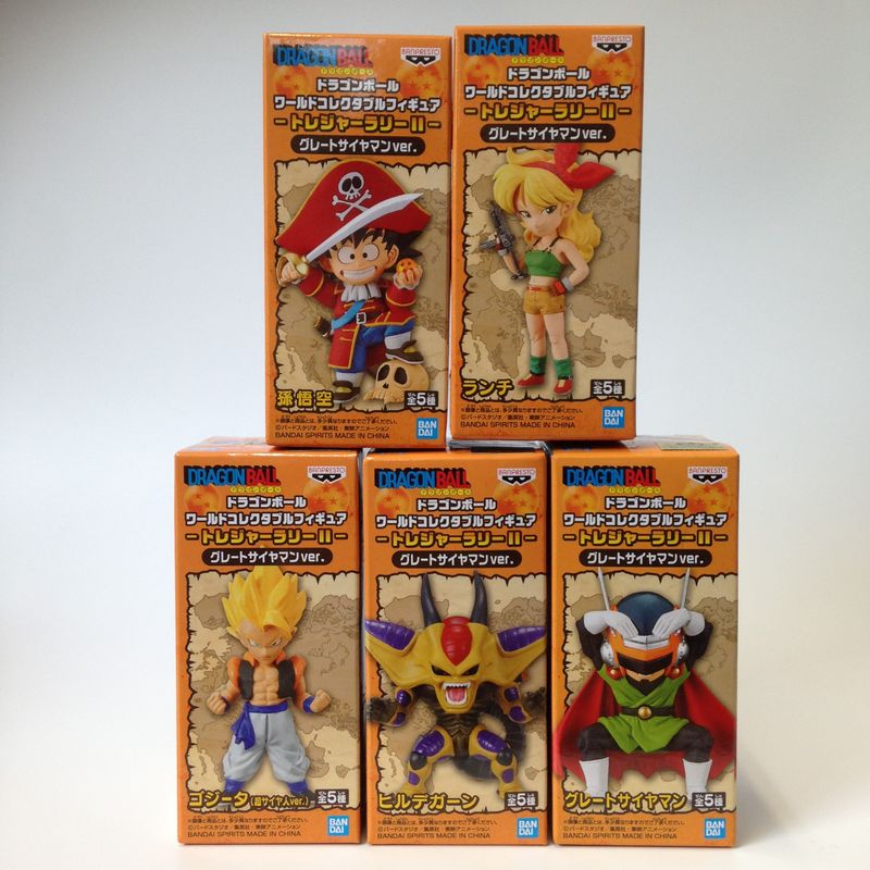 Dragon Ball World Collectable Figure -Treasure Rally- II Great Saiyaman Ver. Set of 5