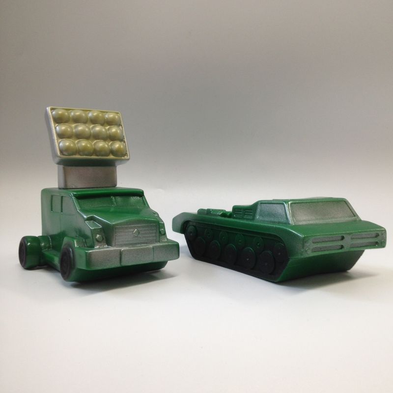 MARUSAN Maser Trailer and Lighting Vehicle Set