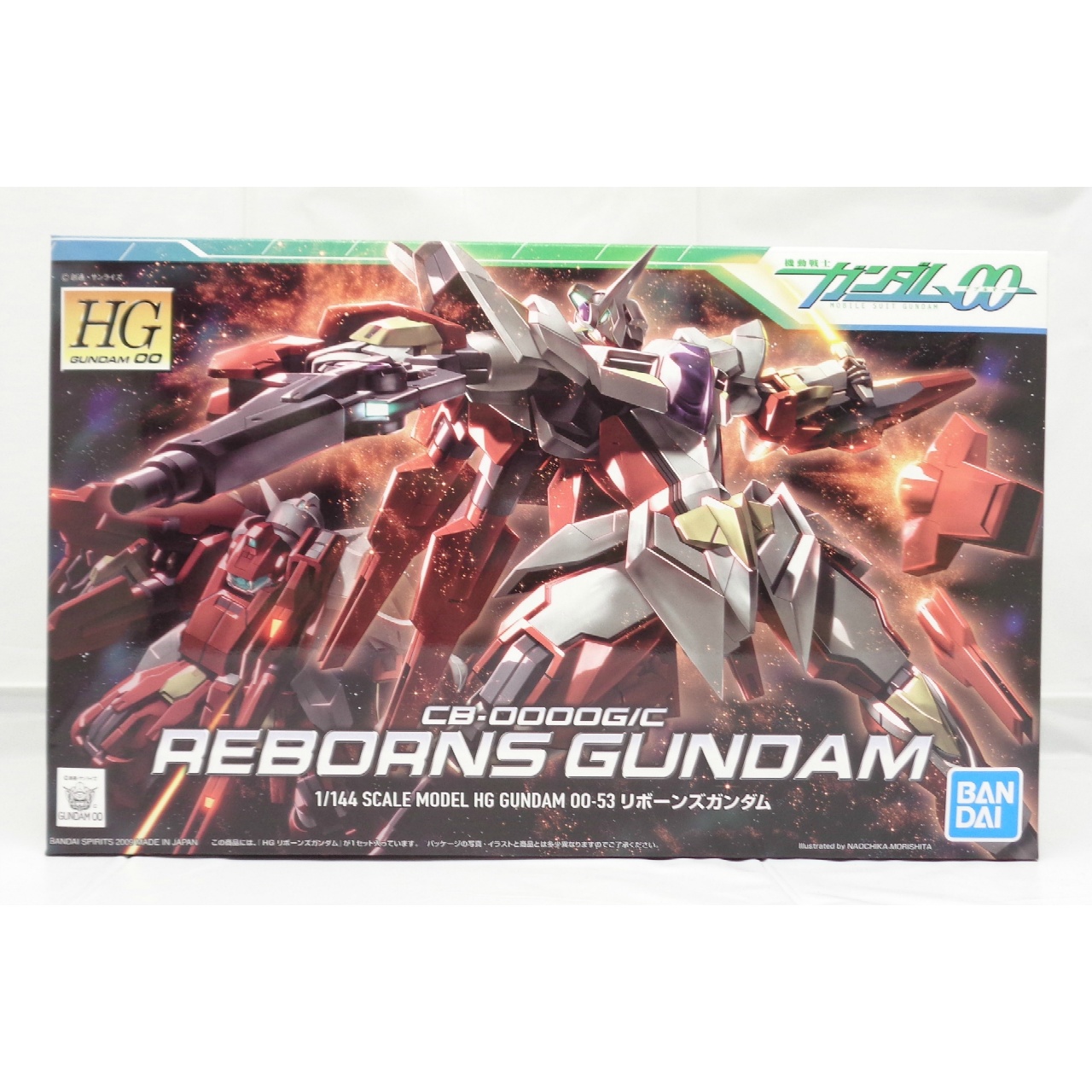 HG 1/144 リボーンズガンダム (バンダイスピリッツ版)