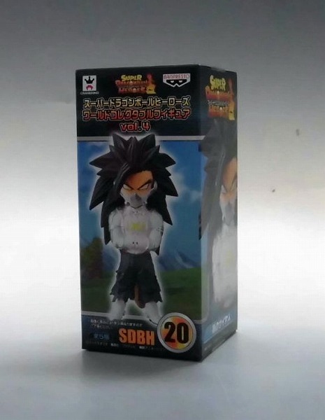 スーパードラゴンボールヒーローズ ワールドコレクタブルフィギュア vol.4 悪のサイヤ人 38842