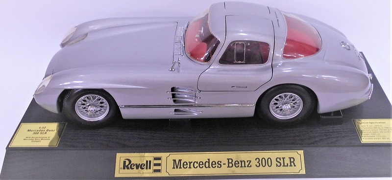 レベル 1/12 メルセデスベンツ 300SLR (シルバー)