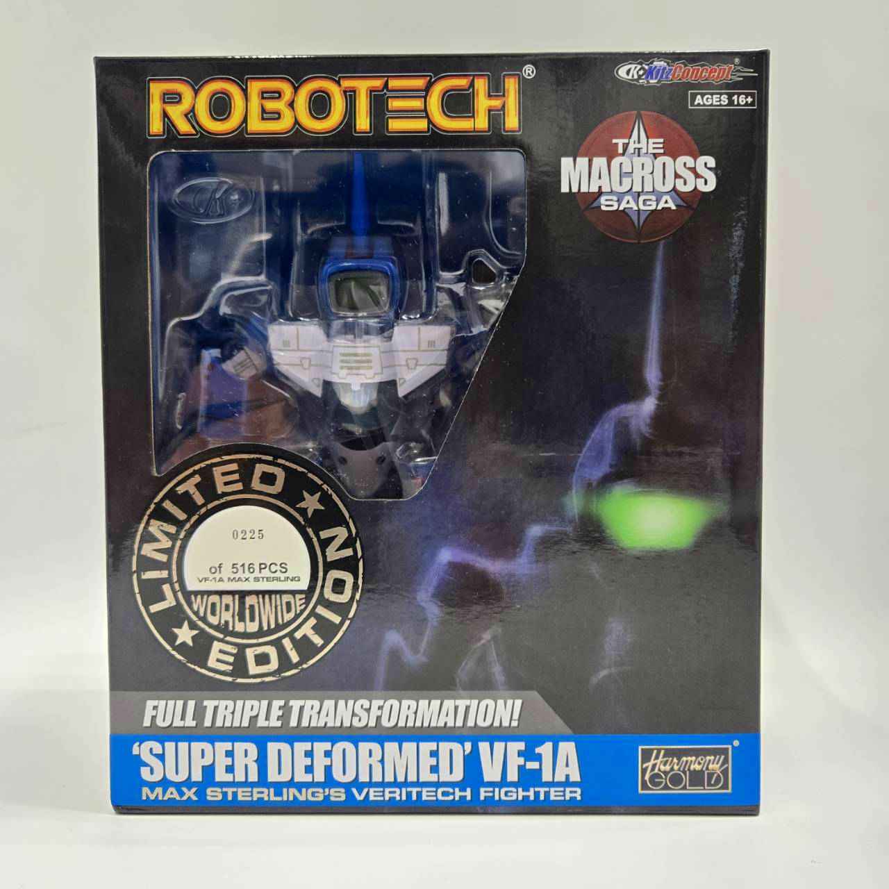 Kitz Concept ROBOTECH SUPER-DEFORMED VF-1A マックス・スターリング機