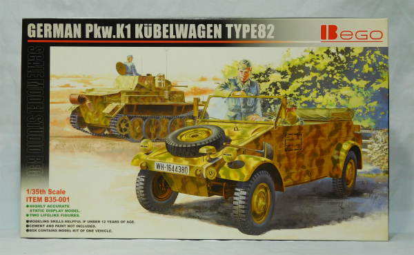 プラッツ/スケール工房ベゴ 1/35 ドイツ Pkw.K1 キューベルワーゲン82型