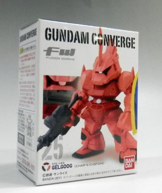 FW Gundam Converge 25 Gelgoog Char Custom