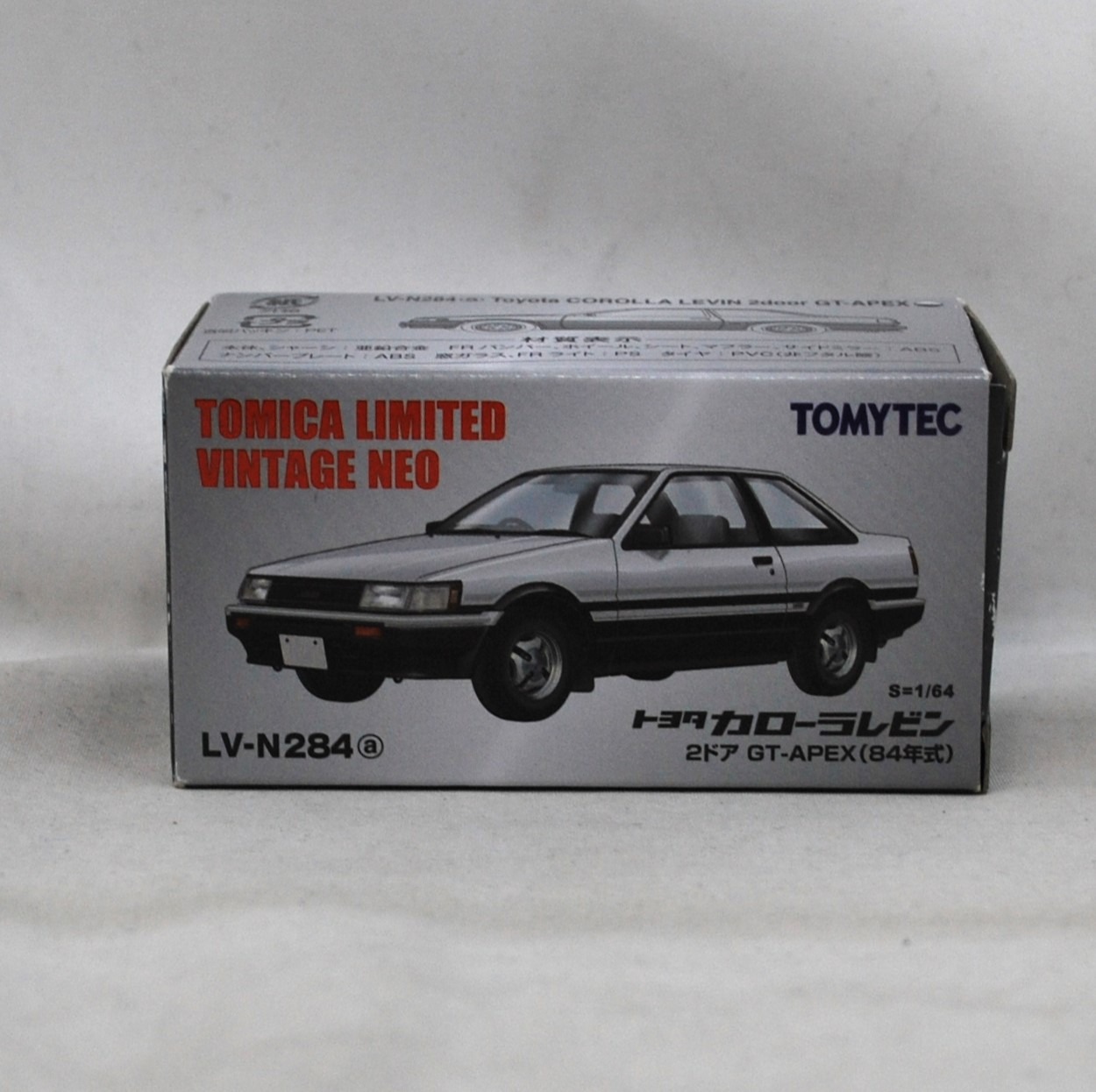 トミーテック トミカリミテッドビンテージネオ トヨタ カローラレビン 2ドア GT-APEX 84年式